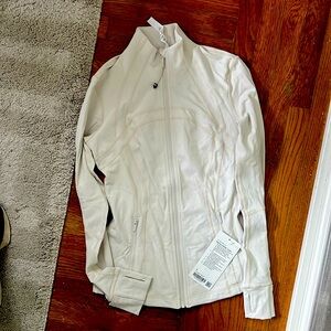 Lululemon Define Jacket - Off-White, Size 6, New with Tags